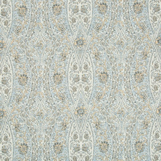 Kravet: 34760.54.0 Blue/Yellow/White