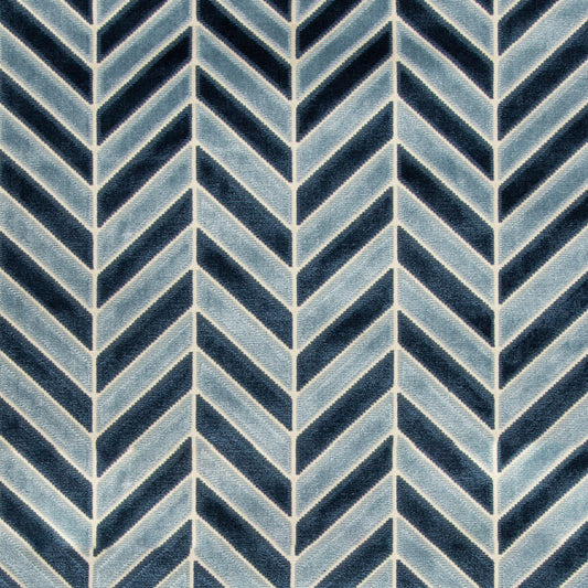 KRAVET COUTURE PINNACLE VELVET NAVY