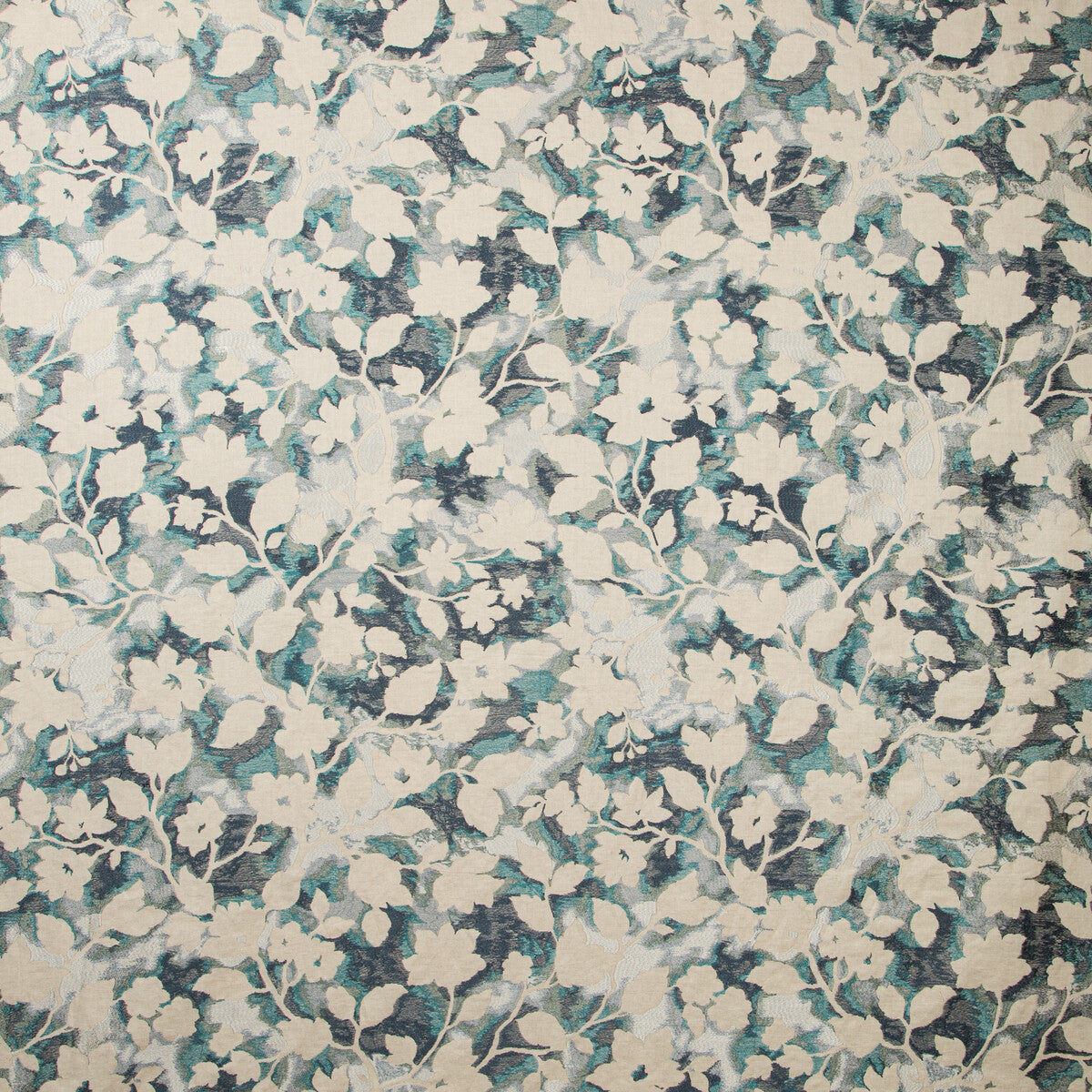 KRAVET COUTURE LES FLEURS TEAL
