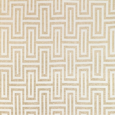 Kravet: Geo Glam 36340.4.0 Ivory Gold