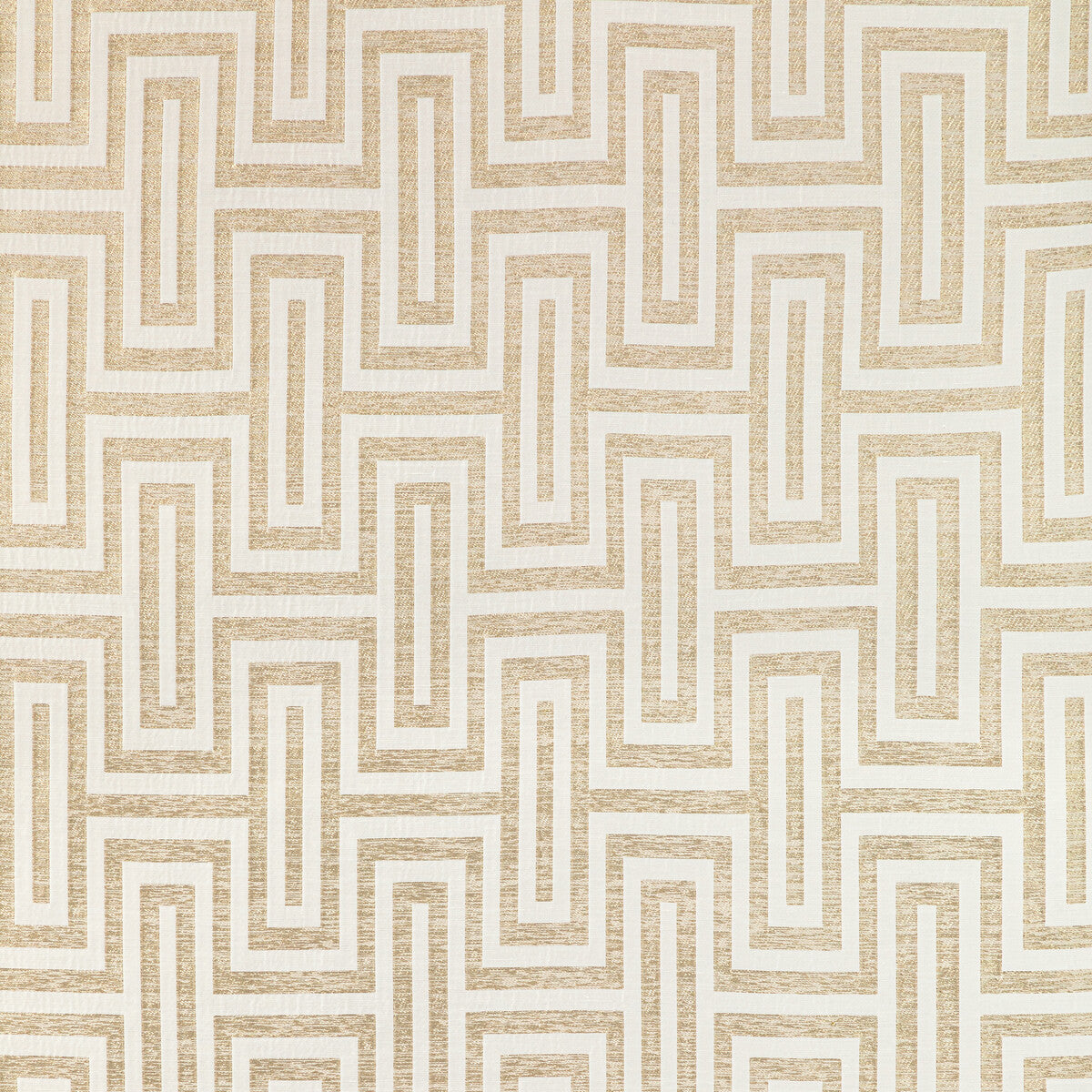 KRAVET COUTURE GEO GLAM IVORY GOLD