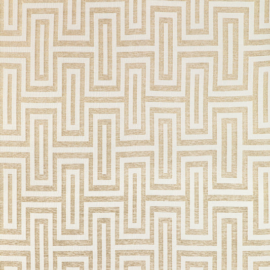 KRAVET COUTURE GEO GLAM IVORY GOLD