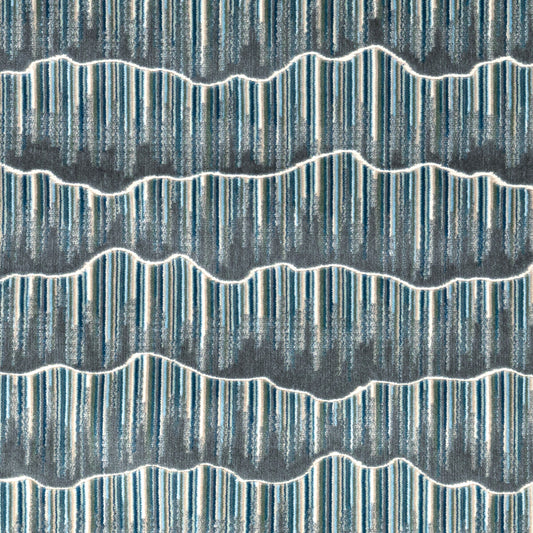 KRAVET COUTURE MOUNTAINSCAPE CHAMBRAY