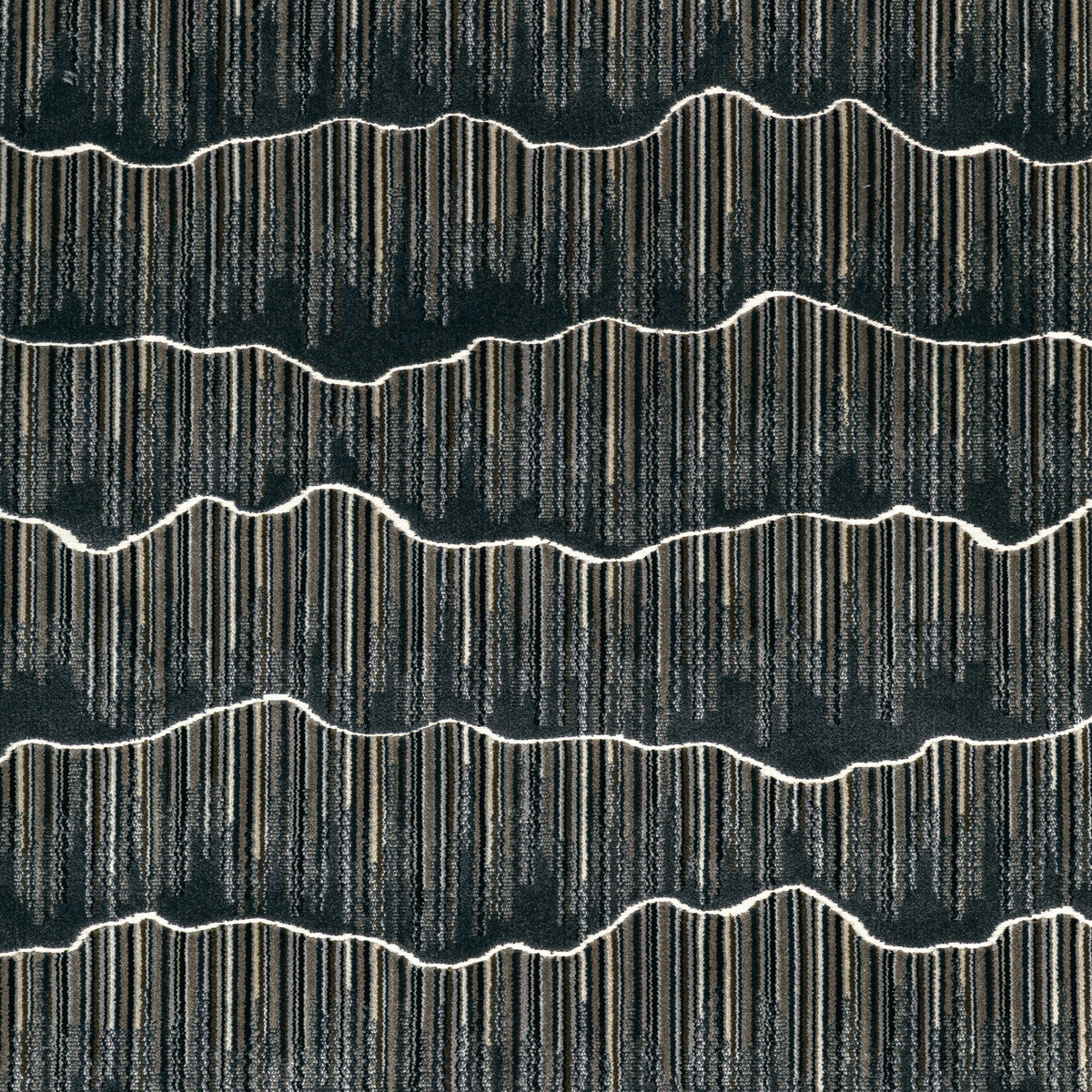 KRAVET COUTURE MOUNTAINSCAPE NOIR