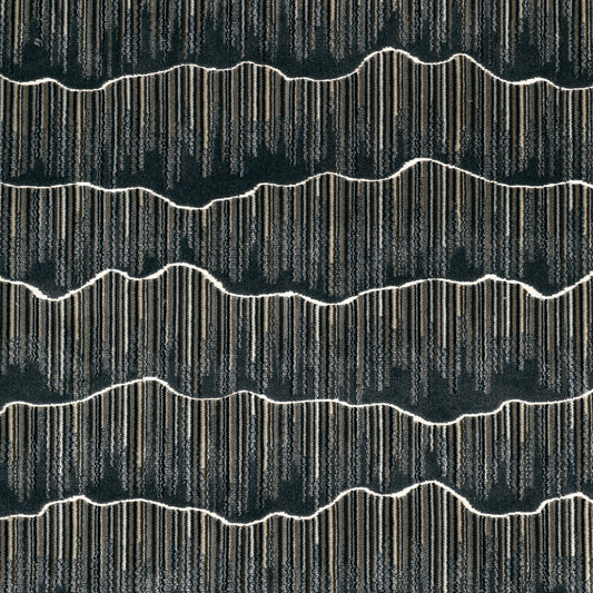 KRAVET COUTURE MOUNTAINSCAPE NOIR
