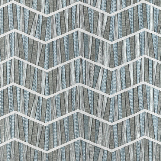 KRAVET COUTURE RIGHT ANGLES CHAMBRAY