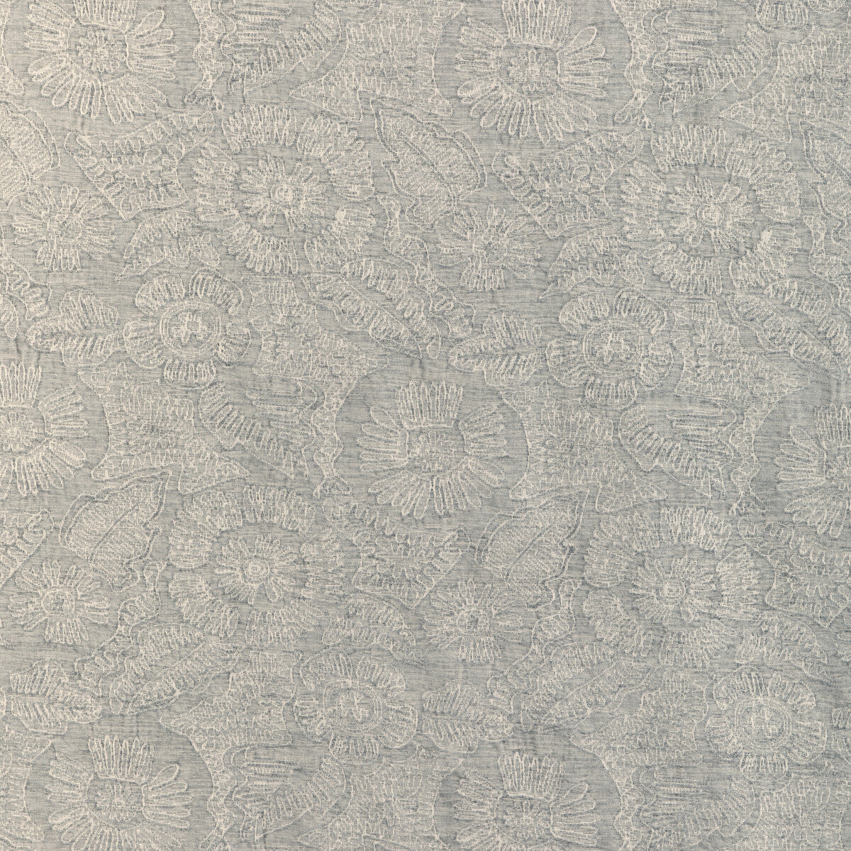 KRAVET COUTURE CHENILLE BLOOM DOVE