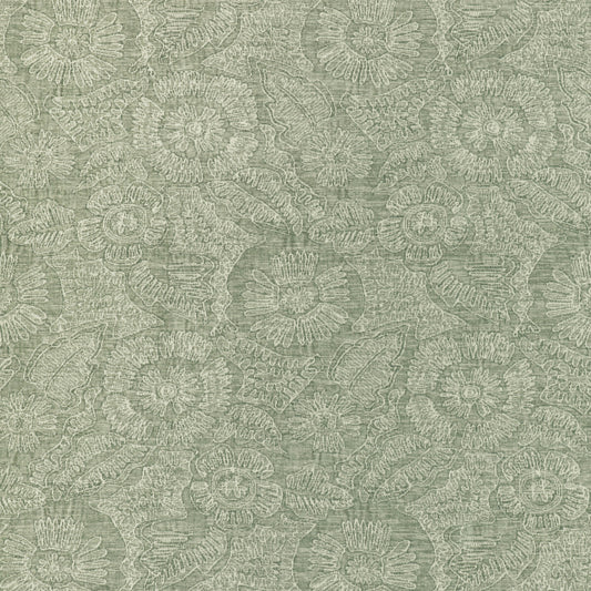 KRAVET COUTURE CHENILLE BLOOM SAGE