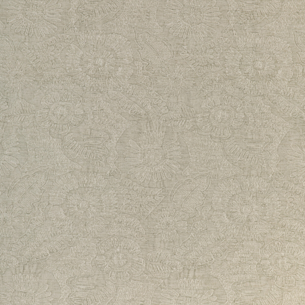 KRAVET COUTURE CHENILLE BLOOM LINEN