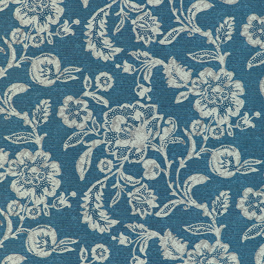KRAVET CONTRACT CHESAPEAKE BATIK BLUE