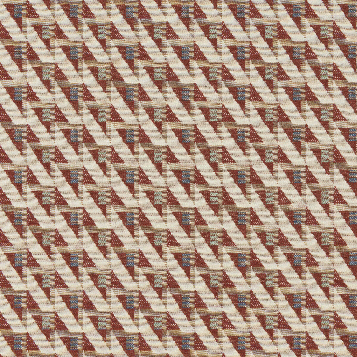 KRAVET CONTRACT SQUARE ROOT CINNABAR