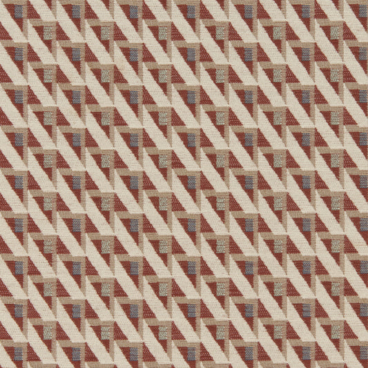KRAVET CONTRACT SQUARE ROOT CINNABAR