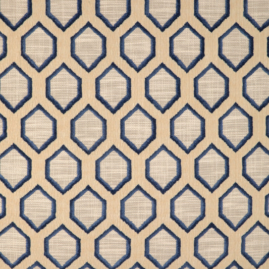 KRAVET DESIGN WATERLINES INDIGO