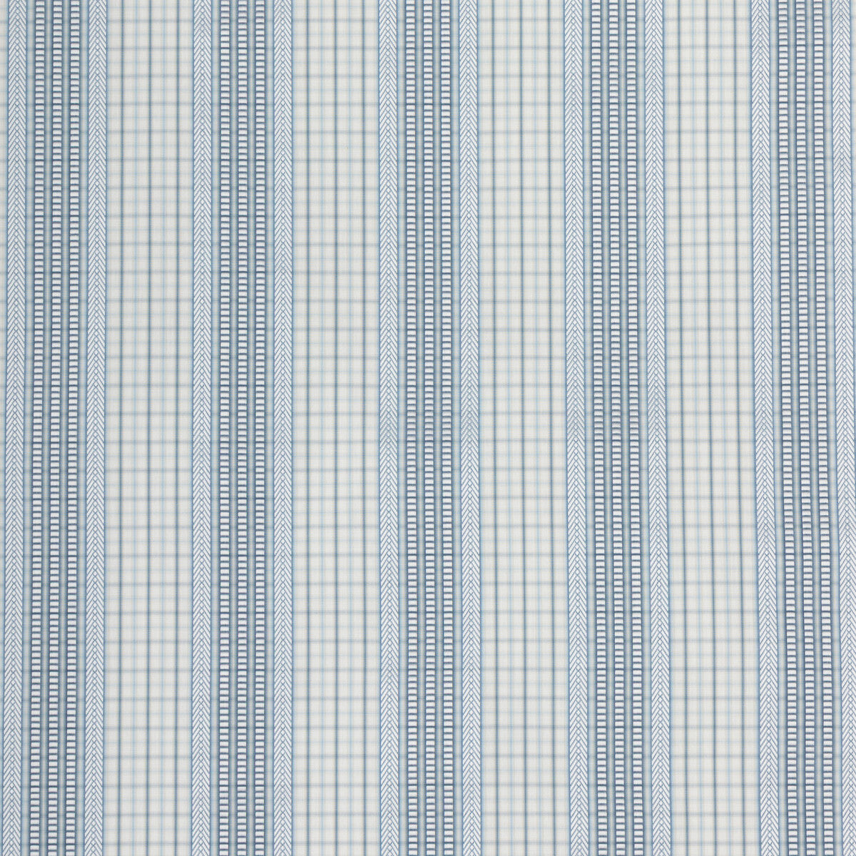 KRAVET COUTURE PALMETTO PLAID BOCA BLUE