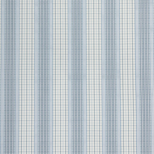 KRAVET COUTURE PALMETTO PLAID BOCA BLUE