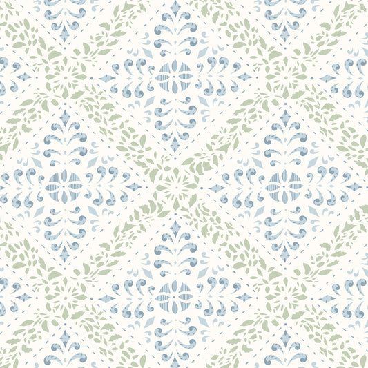 Schumacher WP: Nyborg 4516 Blue & Green