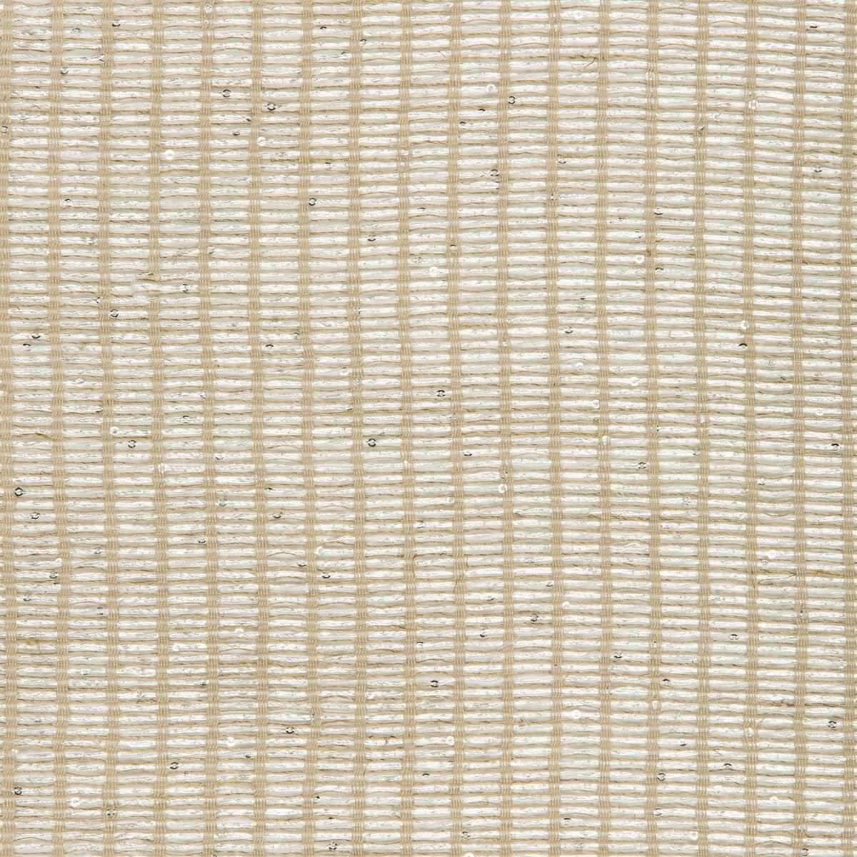 KRAVET COUTURE LENO SHINE LINEN/SILVER