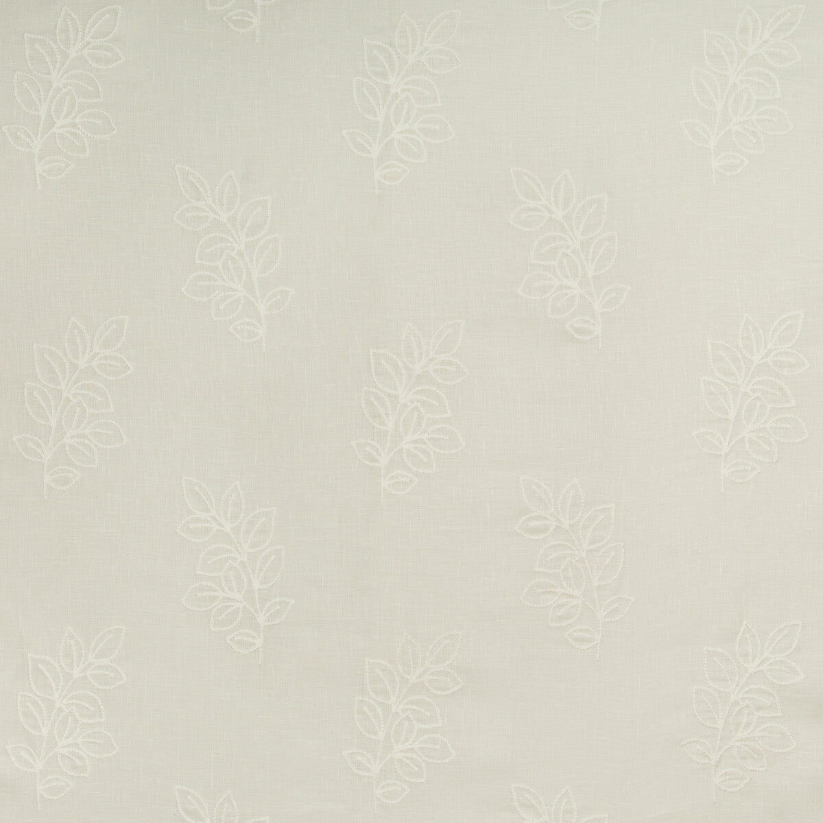 KRAVET BASICS LEAFSTICH IVORY