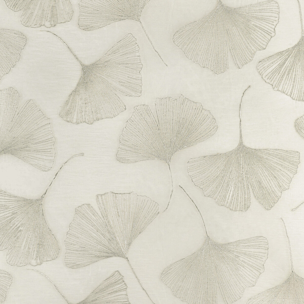 KRAVET COUTURE GINGKO LEAF PLATINUM