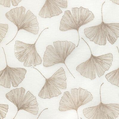 Kravet: Ginkgo Leaf 4949.416.0 Gold