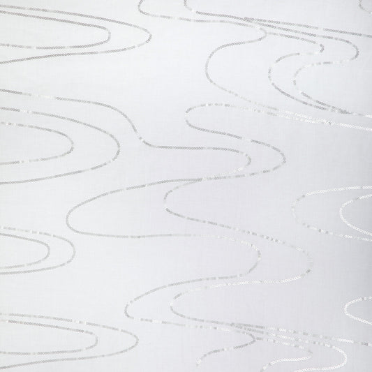 KRAVET DESIGN UNDULATING WAVE SILVER