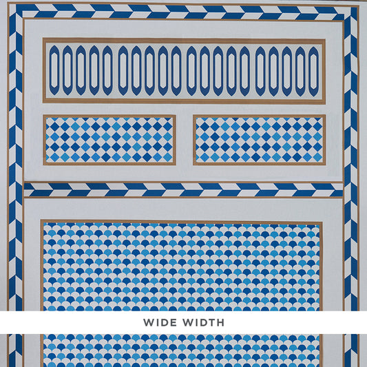 Schumacher: Robinchon WP Panel A 5007101 Blue