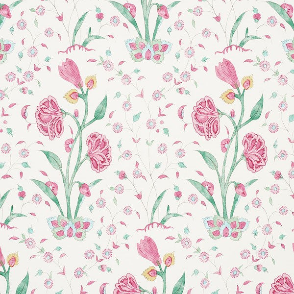 Schumacher: Khilana Floral WP 5009953 Pink