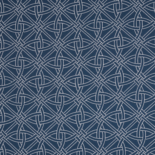 Schumacher: Durance Embroidery 55696 Navy