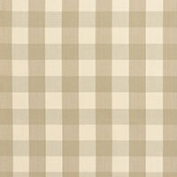 Schumacher: Camden Cotton Check 63031 Beige