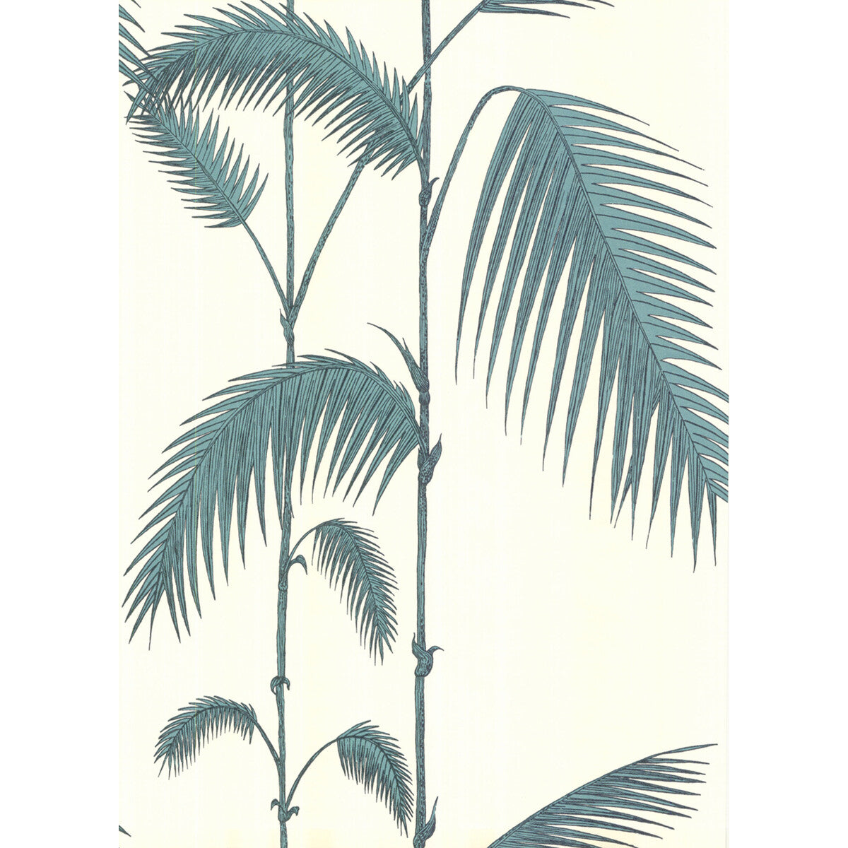 COLE & SON PALM LEAVES WHITE/G