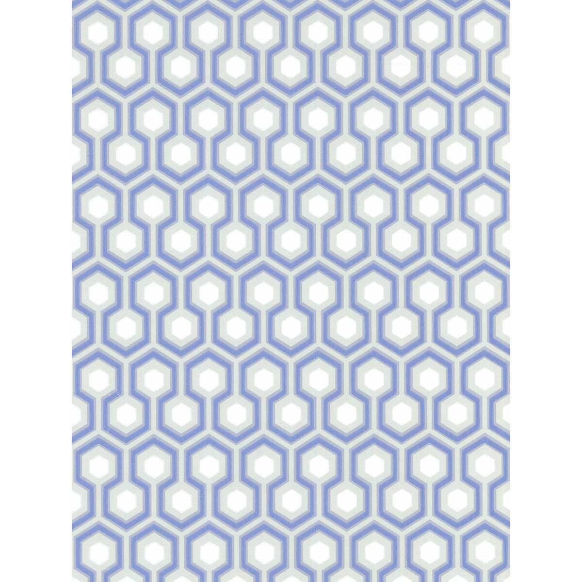 COLE & SON HICKS HEXAGON BLUE/GR