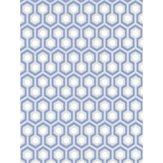 COLE & SON HICKS HEXAGON BLUE/GR