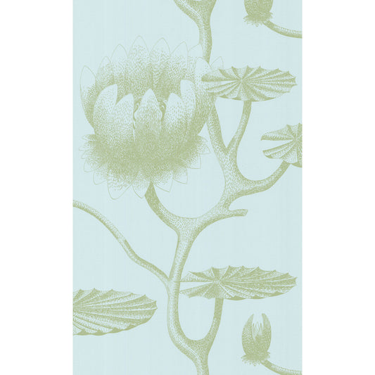 COLE & SON LILY SAGE/PALE BLUE