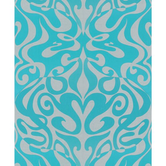 COLE & SON WOODSTOCK AQUA