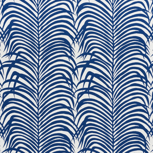 Schumacher: Zebra Palm Indoor/Outdoor 73170 Navy