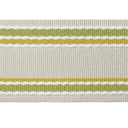 Duralee: Pavilion Indoor/Outdoor Trim 7320-20 Natural/Green