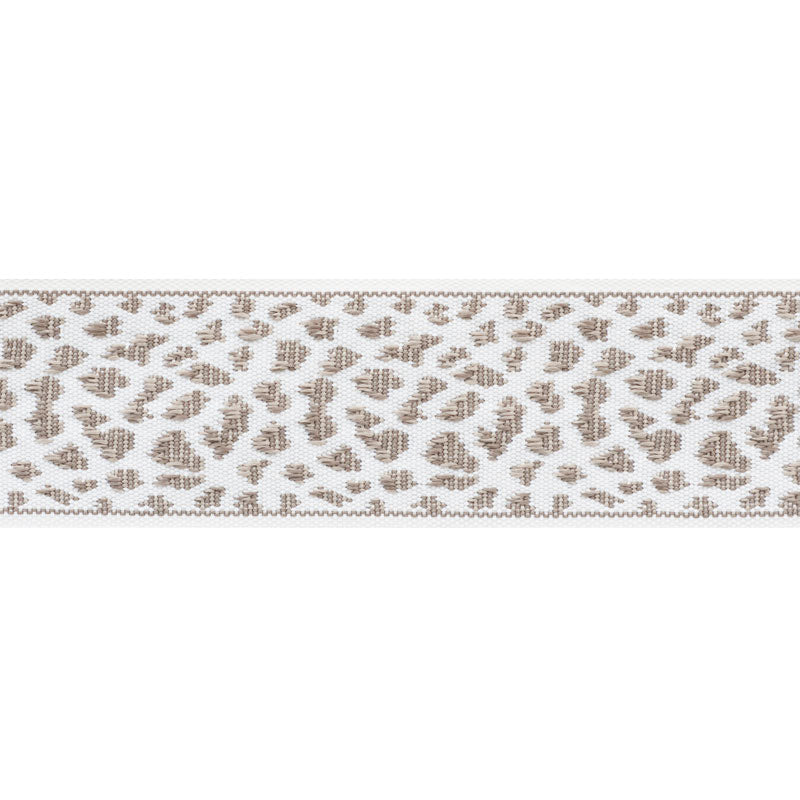 Schumacher: Leopard Tape Indoor/Outdoor 75854 Taupe