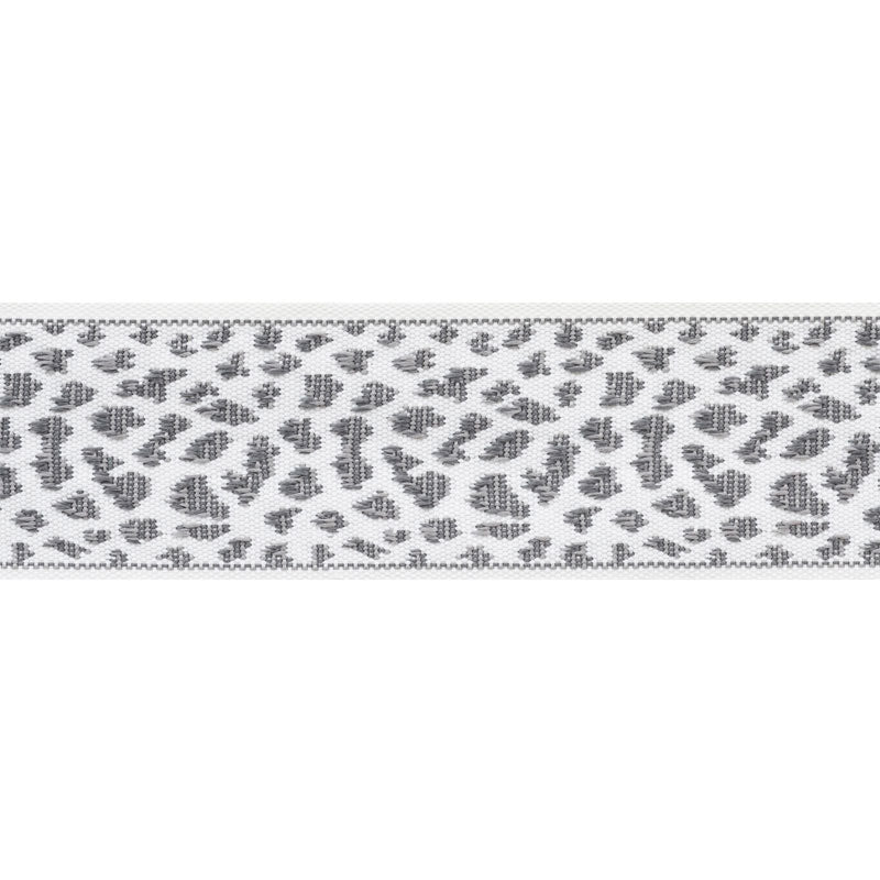Schumacher: Leopard Tape Indoor/Outdoor 75855 Grey