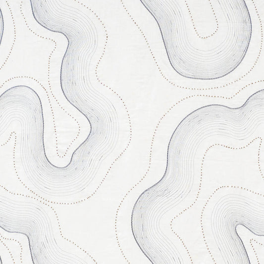 Schumacher: Topo Sheer 75901 Slate