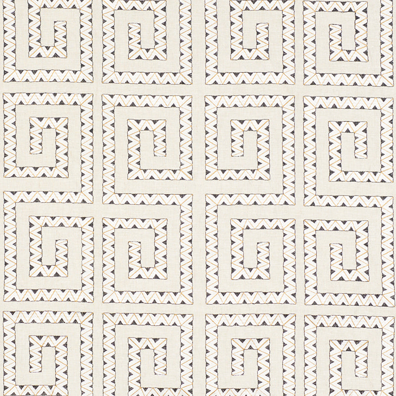 Schumacher: Prado Embroidery 76070 Graphite