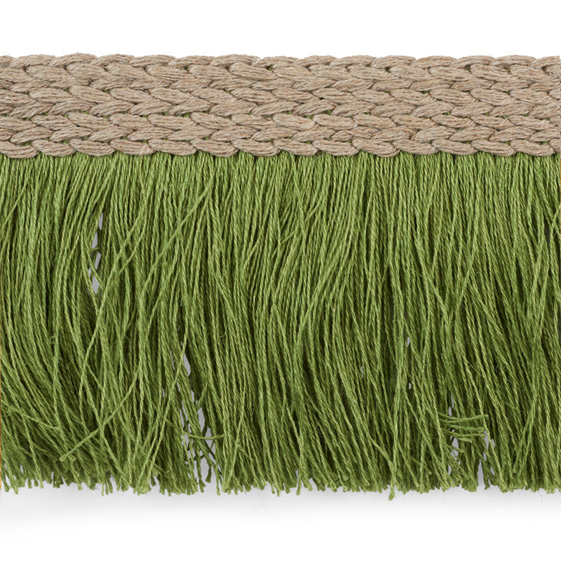 Schumacher: Braided Linen Fringe 76261 Leaf