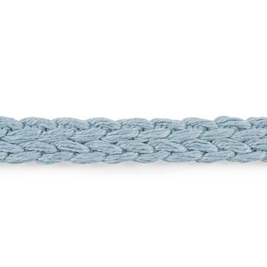 Schumacher: Braided Linen Tape Narrow 76270 Sky
