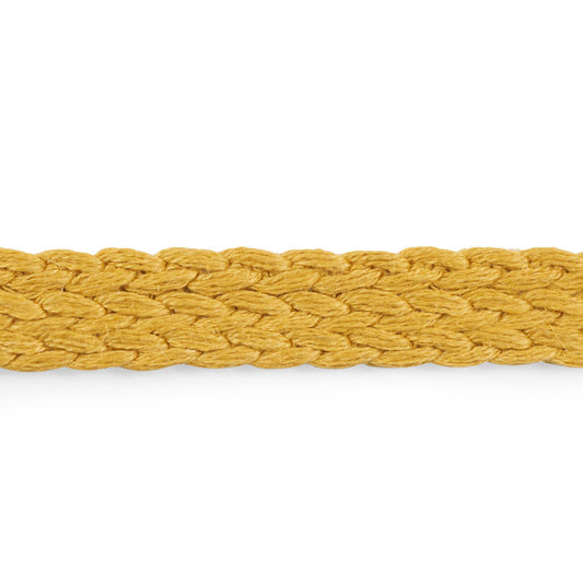 Schumacher: Braided Linen Tape 76283 Gold