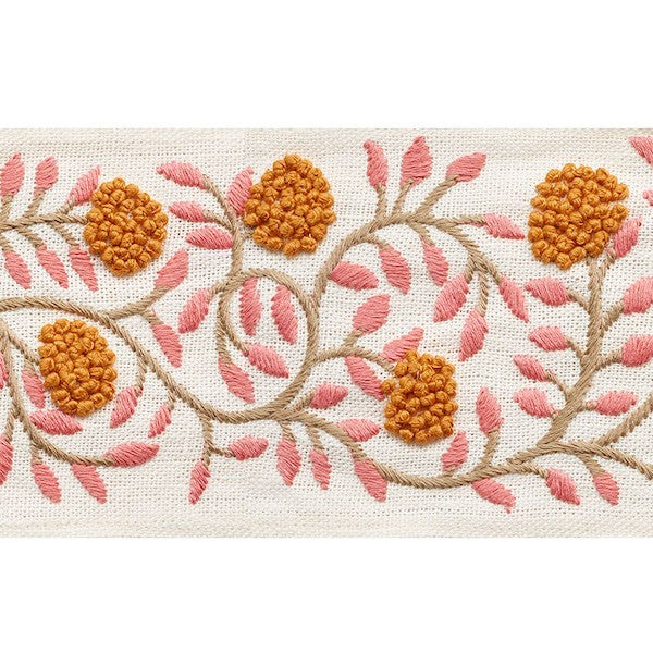 Schumacher: Ashoka Tape 76291 Orange & Pink