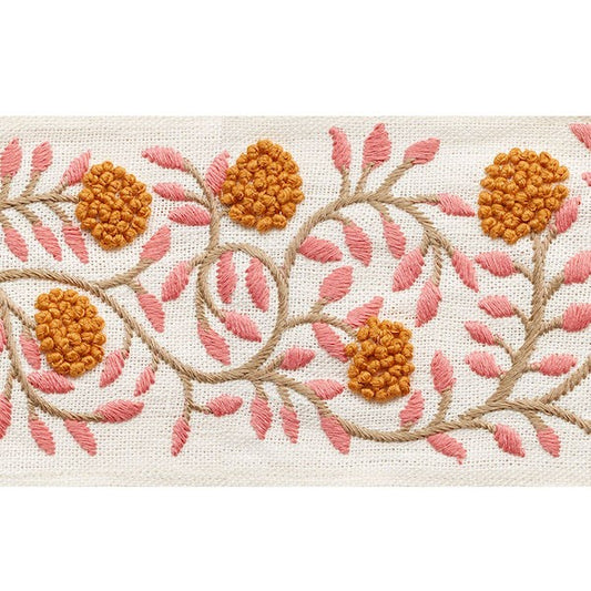 Schumacher: Ashoka Tape 76291 Orange & Pink