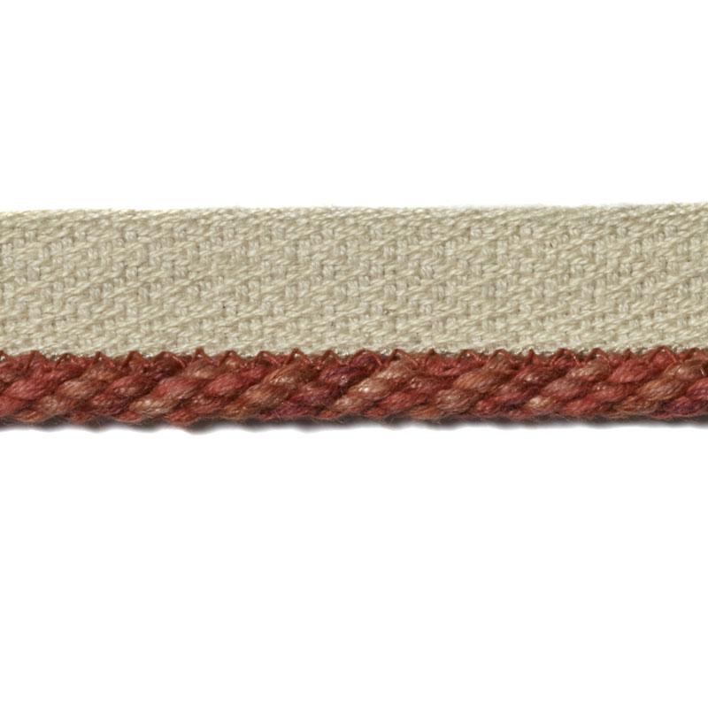 Highland Court: Sherman Oaks Trimmings 3/4" Cord W/Lip Ruby 78090H-337