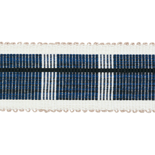 Schumacher: Calcada Tape Medium 79202 Midnight