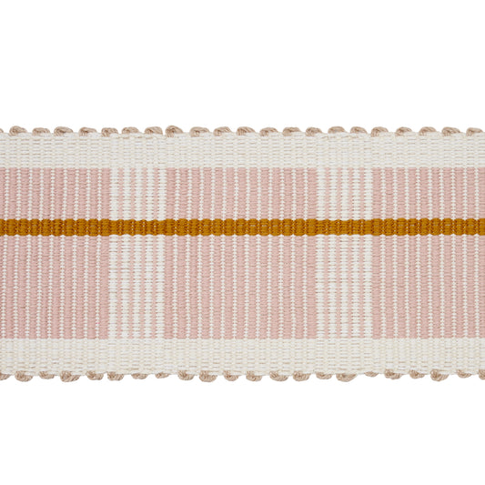 Schumacher: Calcada Tape Medium 79207 Rose Quartz