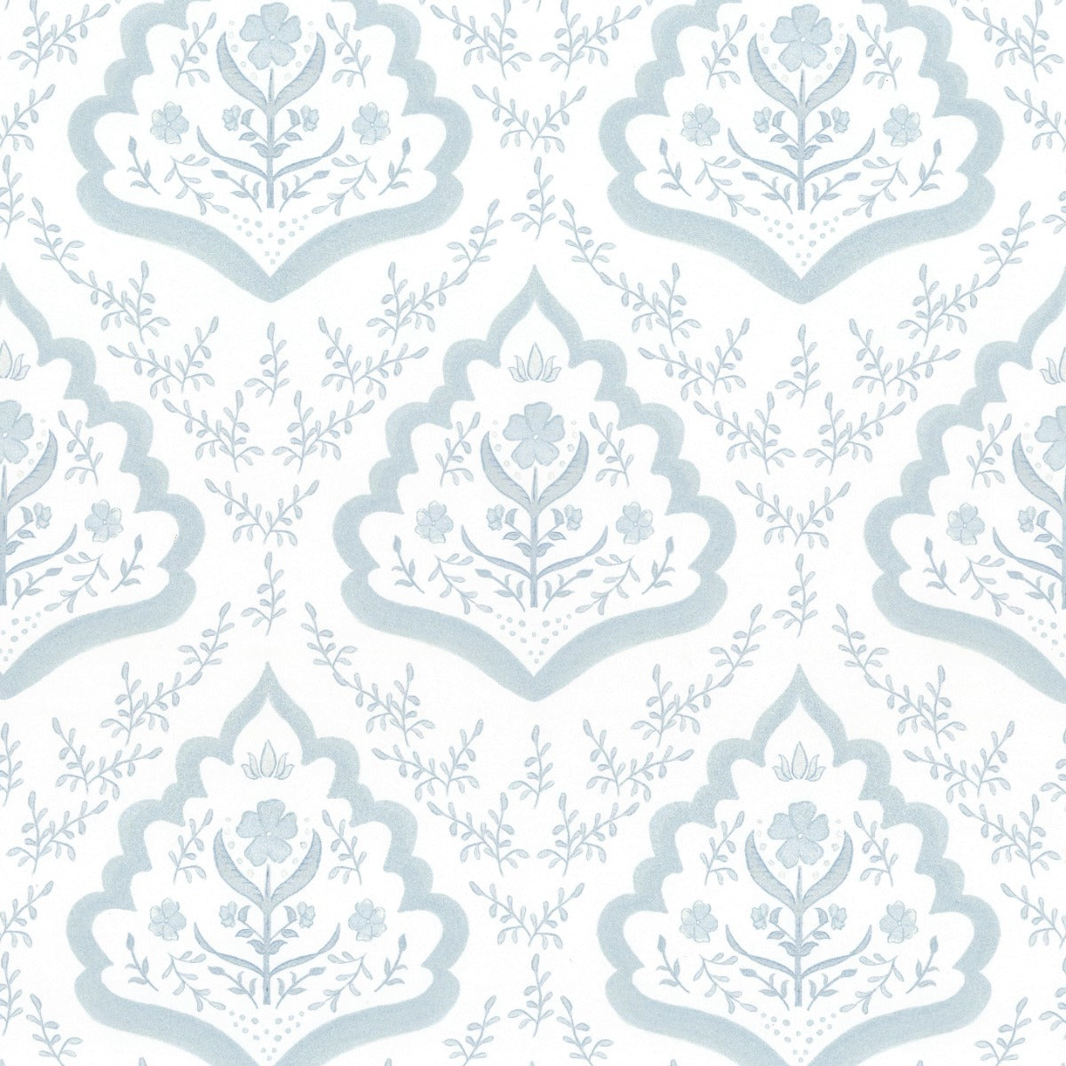 Stout: Floral Paisley WP W7842-1 Moonstone