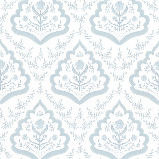 Stout: Floral Paisley WP W7842-1 Moonstone